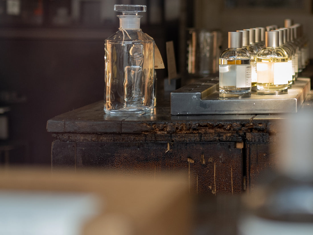 perfume bottles